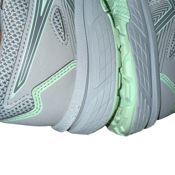 ASICS Gel Venture 8 Athletic Trail Women’s Size 9.5 Grey/Green 1012B230 - Picture 12 of 14